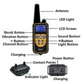 thumbnail image 5 of Collar de adiestramiento para perros: resistente al agua IP67 y recargable con control remoto: collar antiladridos con vibración, vibración y pitido para cachorros pequeños, 5 of 5