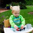 thumbnail image 3 of green'sprouts Mini Platemat | Silicone helps avoid harmful chemicals | Contoured design fits most high chairs, Helps toddler develop independent eating skills, Heat-Resistant, Dishwashe, 3 of 4