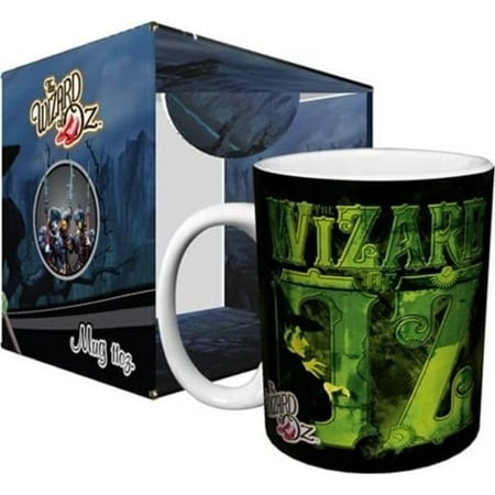 Wizard Of Oz Jeweled Boxes - Wizard of Oz: Witch Logo 11 oz. Boxed Ceramic Mug
