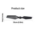 thumbnail image 4 of Ounissouiy 4 piezas de hélices de aire delicadas cuchillas UAV Accesorio Steady Fitment Version para 8331 Silver Type3 NO3 Ounissouiy FN002007-02, 4 of 6