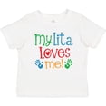 thumbnail image 3 of Inktastic My Lita Loves Me Grandchild Boys or Girls Baby T-Shirt, 3 of 5