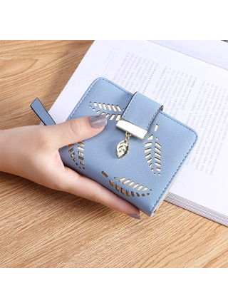 Slim Thin Leather Credit Card ID Mini Wallet Holder Bifold Driver's License  Safe NEW COLORS 1515C