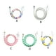 thumbnail image 5 of Bearachild Cargador de teléfono con cuentas, cable USB 2 en 1 para Nexus, carga rápida, 1 m, con cuentas de perla Cargadores de dispositivos electrónicos específicos color, 5 of 5