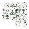 thumbnail image 4 of Owordtank Kids DIY Hand Painted Colorable Tops and Pants Set Boys Girls Funny Cartoon Dinosaur Coloring T-Shirts and Pants, 4 of 8