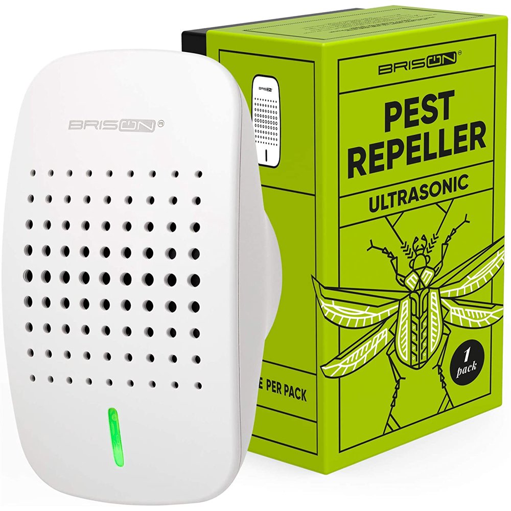 BRISON Indoor Electronic Pest Repeller Bionic & Ultrasonic Repellent