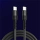 thumbnail image 1 of Adaptador de 60 W PD de tipo C a tipo C, carga rápida, doble cabezal, macho a macho, 1 of 7