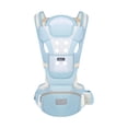 thumbnail image 1 of Deposiciones de cintuer Portabebés Transpirable Multifuncional con Asiento de Cadera Soporte Lumbar Taburete de Cintura para 0-36 Meses Bebés Recién Nacidos Niños Pequeños Mochila Ergonómica Cómoda pa Abanopi  Deposiciones de cintuer, 1 of 7