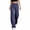 Navy, variant on Zedker Wide Leg Pants for Women Loose Yoga Pants Regular/Tall Stretch Casual Lounge Pants with Pockets BeigeL