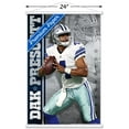 thumbnail image 3 of NFL Dallas Cowboys - Dak Prescott 16 Wall Poster with Wooden Magnetic Frame, 22.375" x 34", 3 of 3