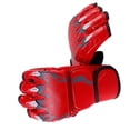 thumbnail image 3 of Gants de Combat Demi-Doigt Boxe Demi-Doigt Gants de Kickboxing avec Bracelet Réglable pour Hommes Femmes Style Griffe de Tigre Rouge, 3 of 9