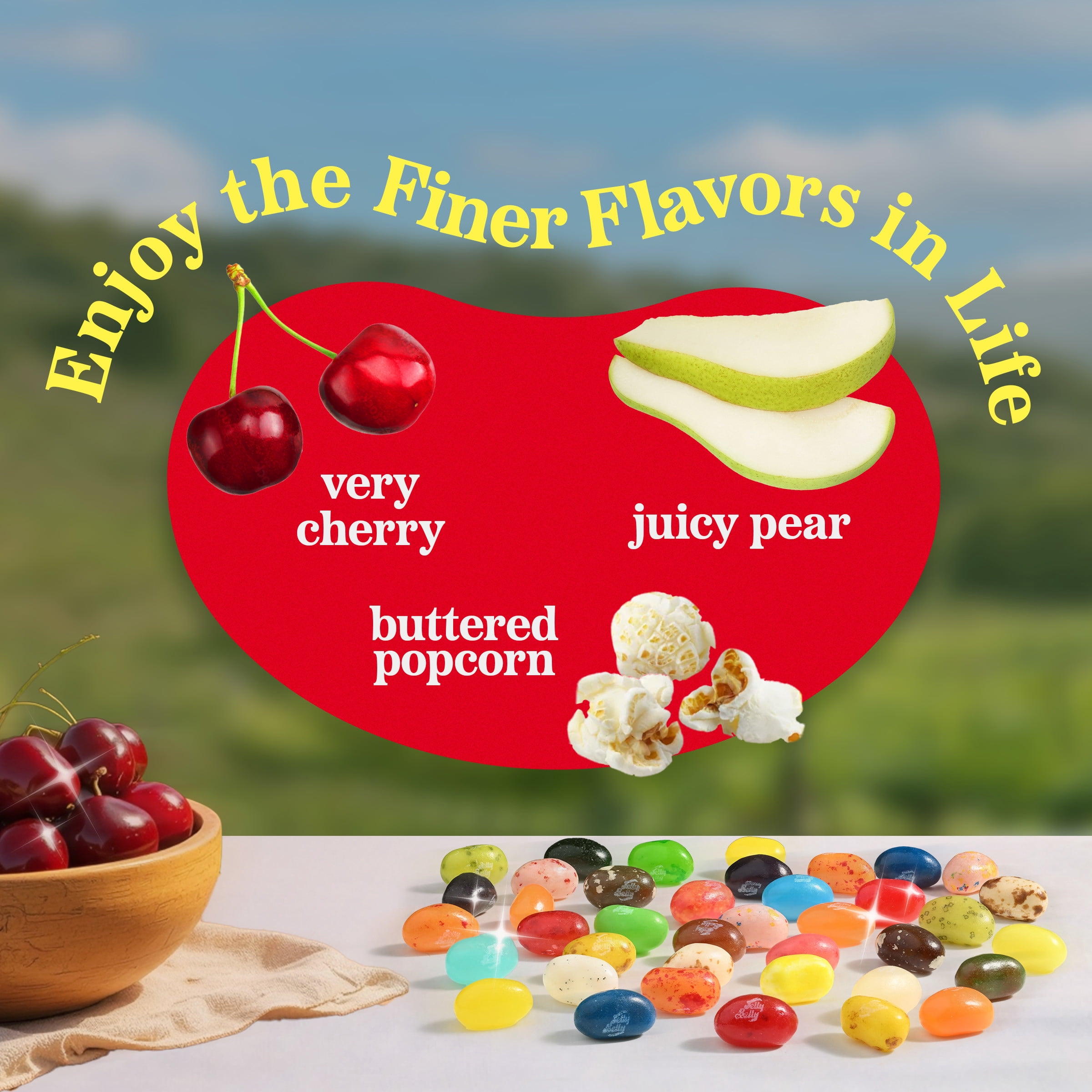 Jelly Belly Signature 20 Jelly Bean Collection - 6 oz Peg Bag, 12-Count Case - Genuine, Official, Straight from the Source