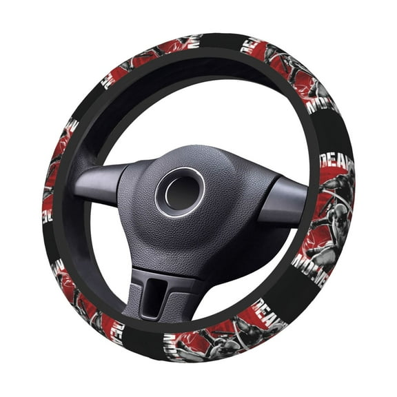 De-Ad Po-Ol Steering Wheel Cover Elastic Stretch Breathable Vehicle Steering Wheel Protector Car Interior Accessories