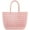 Pink, variant on Woven Jelly Bag, Rubber Tote Bag Waterproof Travel Bags for Women Washable Totes Handbag for Sports Beach Pool