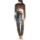 thumbnail image 4 of Pijama de Navidad de manga larga para mujer, ropa de dormir cómoda, conjunto de 2 piezas, otoño e invierno, envío directo, 4 of 4