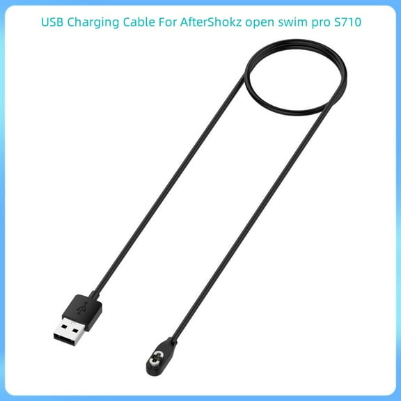 1m USB Fast Charging Cable For AfterShokz open swim pro S710 Bone Conduction Headphone