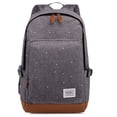 thumbnail image 1 of 1pc Fashion Spotted Backpack, Commuter Notebook Laptop Bag With Large Capacity Business Double Shoulder Backpack, Simple Black Bag Grey Bag, 1 of 5