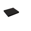 Hermell Products WC4430BK Foam Wheelchair Cushion with Black Cover