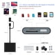 thumbnail image 2 of Lector de tarjetas de memoria SZHAIYIJIN USB-C a Lightning de doble ranura, 2 of 6