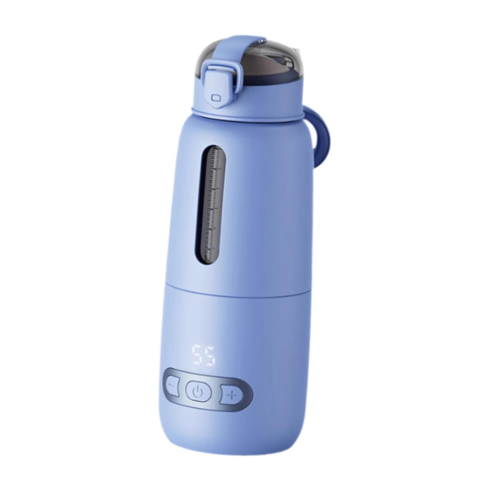 Baoblaze Portable Bottle Warmer Accurate Temperature Control Baby Milk Bottle Outdoors Ca blue 300ml