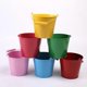 thumbnail image 3 of 6pcs Beach Toys Iron Play Sand Bucket Funny Beach Toy Water Bucket Playthings Kindergarten Bucket Toy for Toddlers Kid Children (Random Color), 3 of 3
