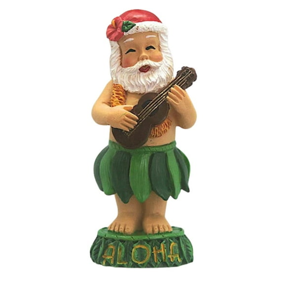 Island Heritage Hawaiian Christmas Ornament, Aloha Santa, 1 Count