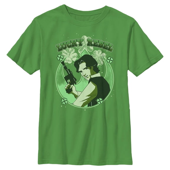 Boy's Star Wars Han Solo Lucky Rebel Graphic T-Shirt