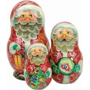 gDebrekht 110573 Russia Nested Dolls guardian Santa 3 Nest Doll 5 in