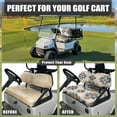 thumbnail image 5 of POLERO Aztec Ethnic Geometric Print Golf Cart Seat Covers for Club Car Precedent Ordinary Seats, Breathable Front and Back Seat Cushion Cover for Golf Cart, Easy to Install, 5 of 8