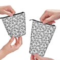 thumbnail image 3 of Bingfone Snake Print Telescopic Pencil Bag Pen Holder Pop Up Stationery Case, Stand-up Retractable Transformer Bag Standing Organizer, 3 of 6