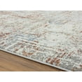 thumbnail image 2 of Designer Home Slate Area Rug 4535 10215 Mizar Ivory Shaded Faded 12' 6" x 15' Rectangle, 2 of 2