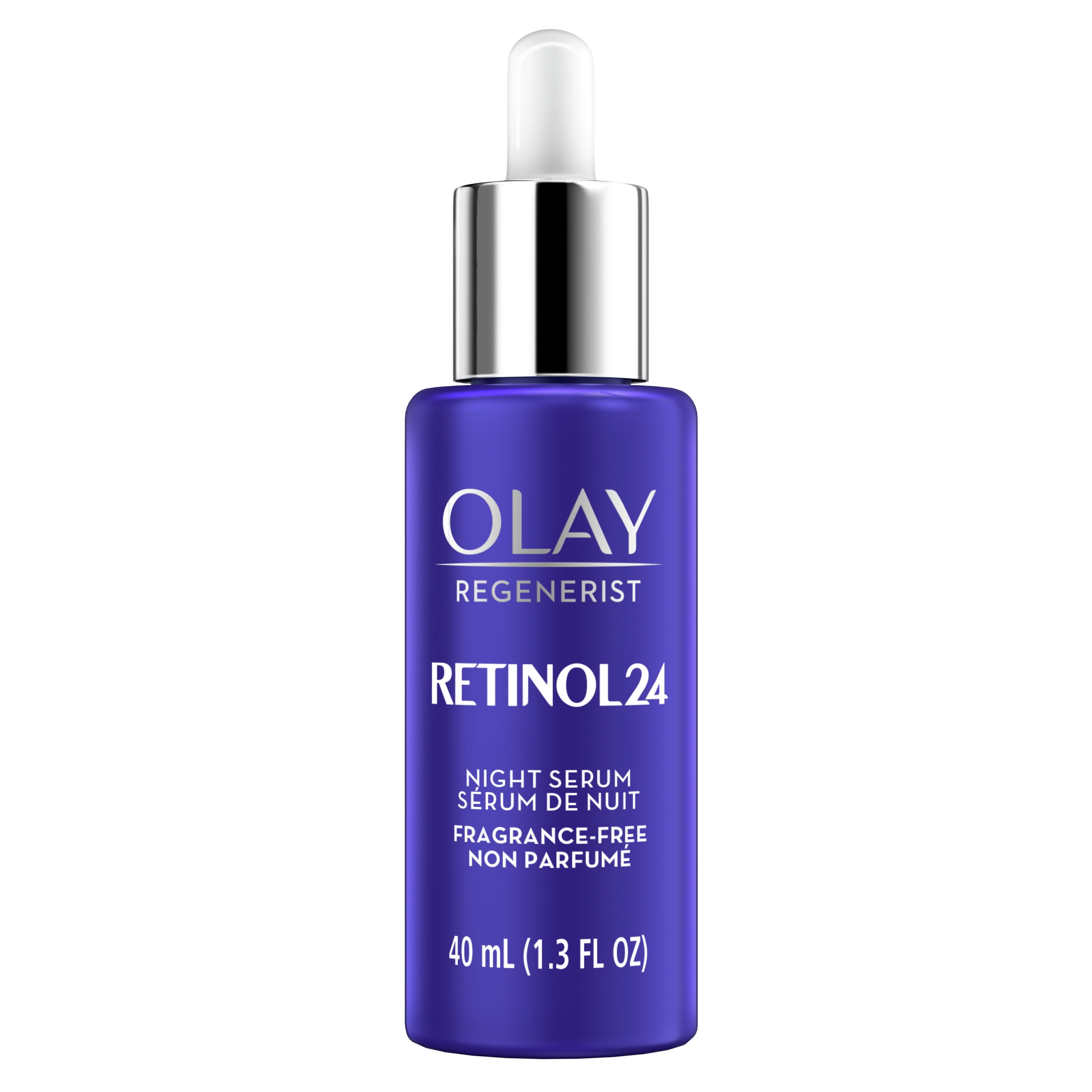 Olay Regenerist Retinol 24 Night Facial Serum, 1.3 oz - Walmart.com ...