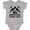 AC-Heather Grey, variant on Inktastic Rock Climber Mommy Climbing Buddy Boys or Girls Baby Bodysuit