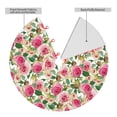 thumbnail image 2 of Sikiie Rose Flowers 30-48 inches {designName} Print Christmas Tree Skirt Snowman Xmas Tree Skirt with Edge Christmas Decorations for Holiday Party48", 2 of 7