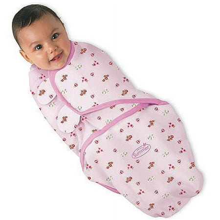 Summer Infant SwaddleMe Cotton Knit, Small/Medium, Ladybug