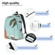 thumbnail image 3 of Easygdp Vintage Surf Van Beach Mochila de Lona Resistente para Laptop, Compatible con Laptops de 15 a 17 pulgadas, Ideal para Escuela, Trabajo y Viajes-Small, 3 of 5