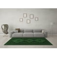 thumbnail image 3 of Ahgly Company Indoor Rectangle Persian Emerald Green Traditional Area Rugs, 7' x 9', 3 of 4