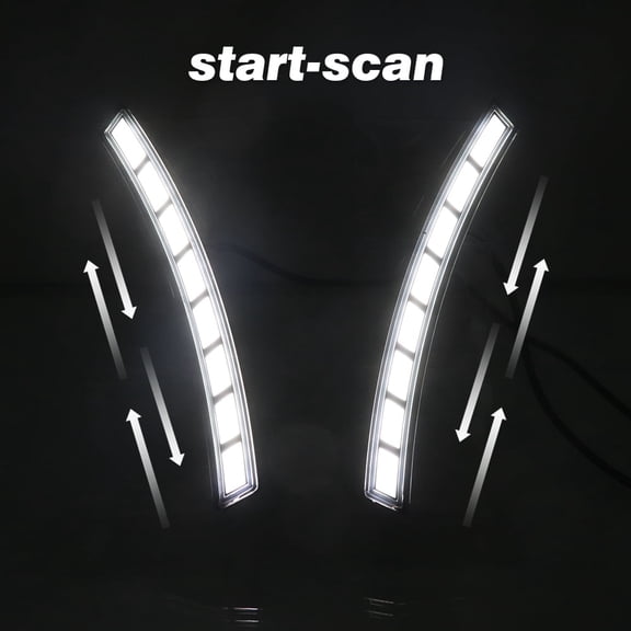 Pair Car Side Marker Lights Turn Signal Fog Lights 12V For Honda CR-V 2023-2024