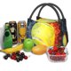thumbnail image 3 of Fotbe Tennis Ball In Fire And Water Bolsa Térmica Portátil con Estampado, Bolsa de Entrega de Alimentos Aislada, Bolsa Reutilizable de Gran Capacidad para Comidas y Supermercado, 3 of 6