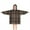 Brown Beige Checkerboard, variant on Blue Red Checkered Pattern Blanket Hoodies for Kids 6-13YR Oversize Wearable Blanket Hoodies for Boys Girls Teens