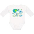 thumbnail image 3 of Inktastic My Gramps Loves Me- cute elephants Boys or Girls Long Sleeve Baby Bodysuit, 3 of 5