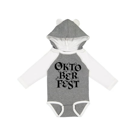 

Inktastic Oktoberfest letters Gift Baby Boy or Baby Girl Long Sleeve Bodysuit
