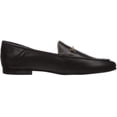 thumbnail image 6 of Sam Edelman Loraine Black Modena Leather Chain Detailed Fashion Vamp Loafers (Black Modena, 8.5), 6 of 8