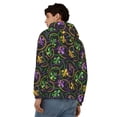 thumbnail image 4 of Naloa Mardi Gras6 Men’s Hoodies, Zip up Hoodie, Sweatshirts,Hoodies for Men Sizes S-3XL-Medium, 4 of 5