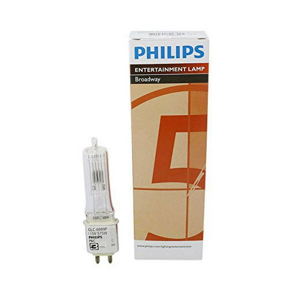 Philips 6989P 575W G9.5 115V AC Reflector Lamp for Theater Lighting