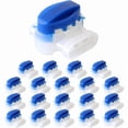 thumbnail image 1 of 20x Cable Connectors for Perimeter Wire, Repair Kit for Robot Lawn Mower Cables, Cable Clamp, for Connecting Cable Ends, Resin Filled Cable Connectors for Automower Robot Lawn Mower, 1 of 5