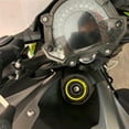 thumbnail image 4 of Cubierta de Interruptor de Orificio de Llave de Encendido Universal Yotijar Z900 2017 2018 Amarillo, 4 of 10