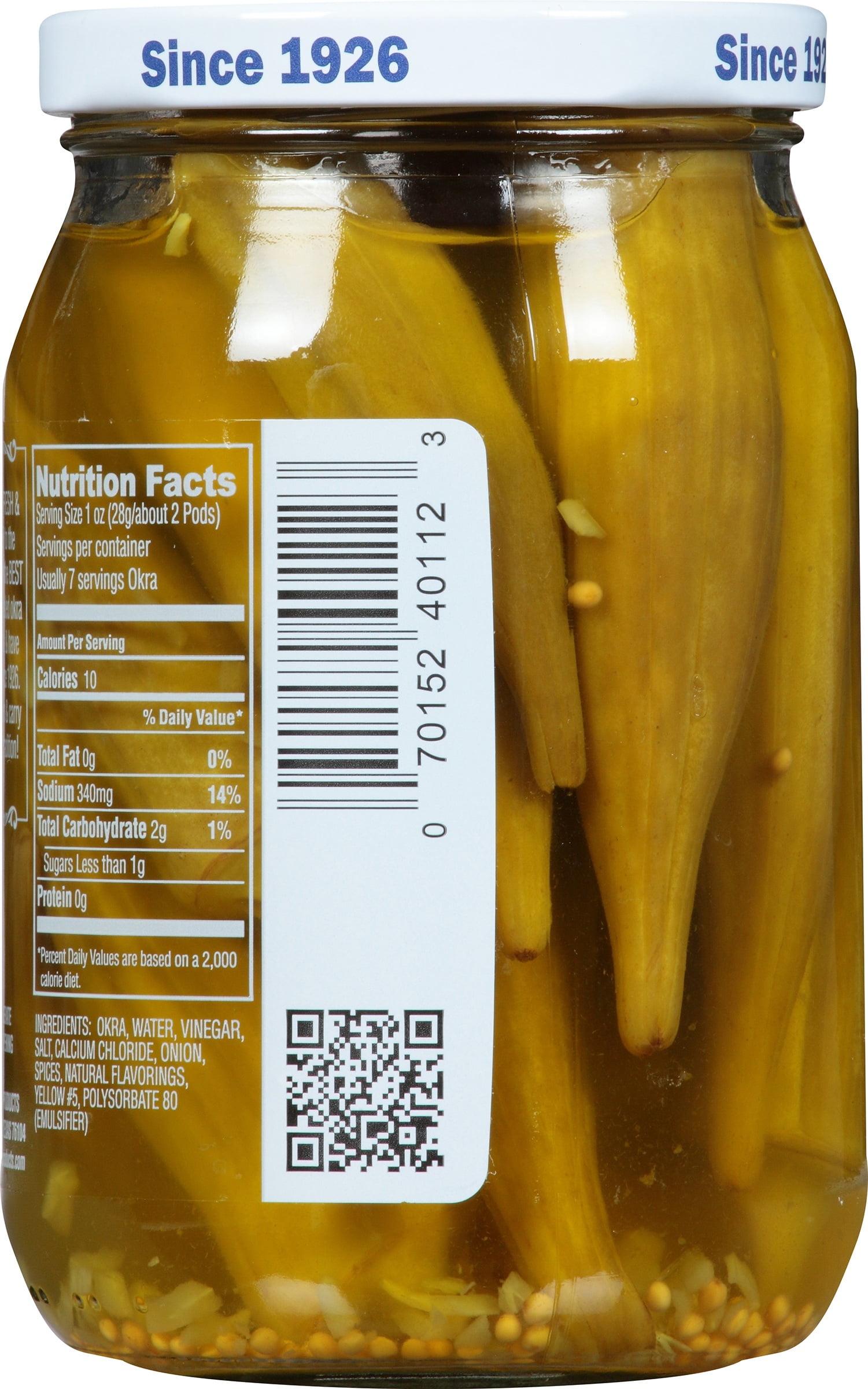 Best Maid Pickled Okra 16 fl. oz. Jar