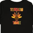 thumbnail image 4 of Inktastic Thanksgiving Turkey Time Boys or Girls Long Sleeve Toddler T-Shirt, 4 of 5