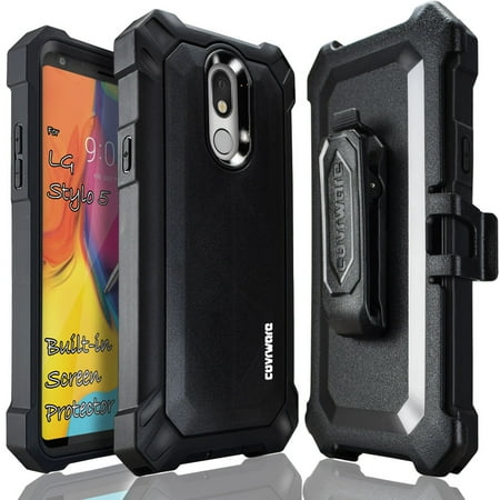 Download LG Stylo 5 / Stylo 5+ / Stylo 5 Plus (2019) Case, COVRWARE Aegis Pro Series with Built-in ...