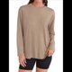 thumbnail image 1 of Camisetas de Larga Extragrandes para Mujer 2025, Camisetas Básicas de Cuello Redondo, Tops de Otoño, Ropa Informal de Entrenamiento Y2K Caqui L, 1 of 10